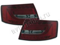 Audi A6 (05-) фонари задние светодиодные красные, комплект 2 шт.