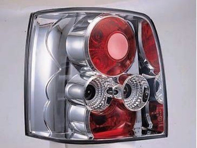 Volkswagen Passat универсал (97-00) фонари задние прозрачные, дизайн Lexus, хромированные-С
